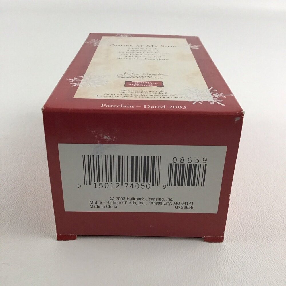 Hallmark Keepsake Christmas Tree Ornament Angel At My Side New Vintage 2003 - Picture 6 of 6